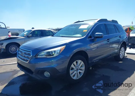 2017 Subaru Outback 2.5I Premium из США, поврежденный, VIN 4S4BSACC9H3381013